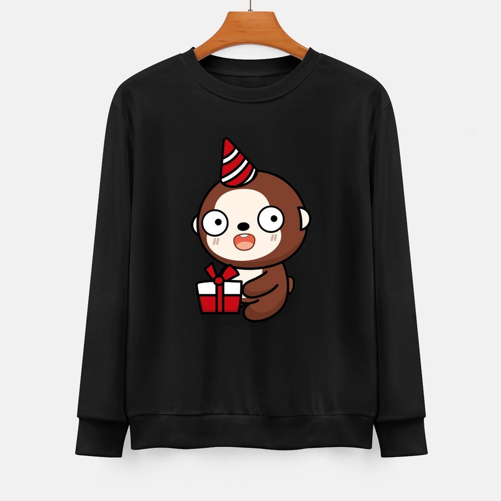 Front Patterned Long Sleeve TopEco / Sustainable Lightweight